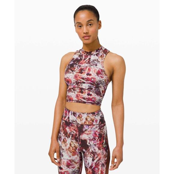 Lululemon Wunder Train Set Bra 10 Leggings 6 Multi Color Yoga Gym Activewear - Picture 1 of 14